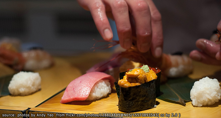 ร้านซูชิ รสชาติสุดฟินแต่ราคาไม่แรง