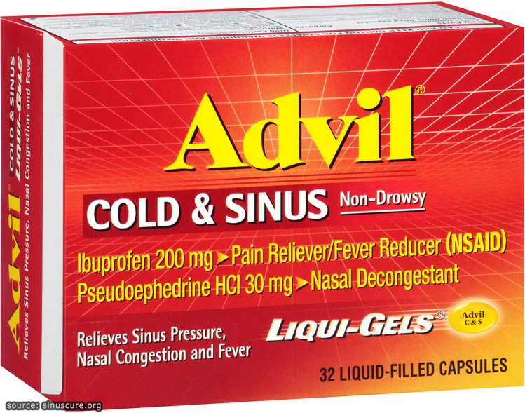 4. ADVIL COLD & SINUS