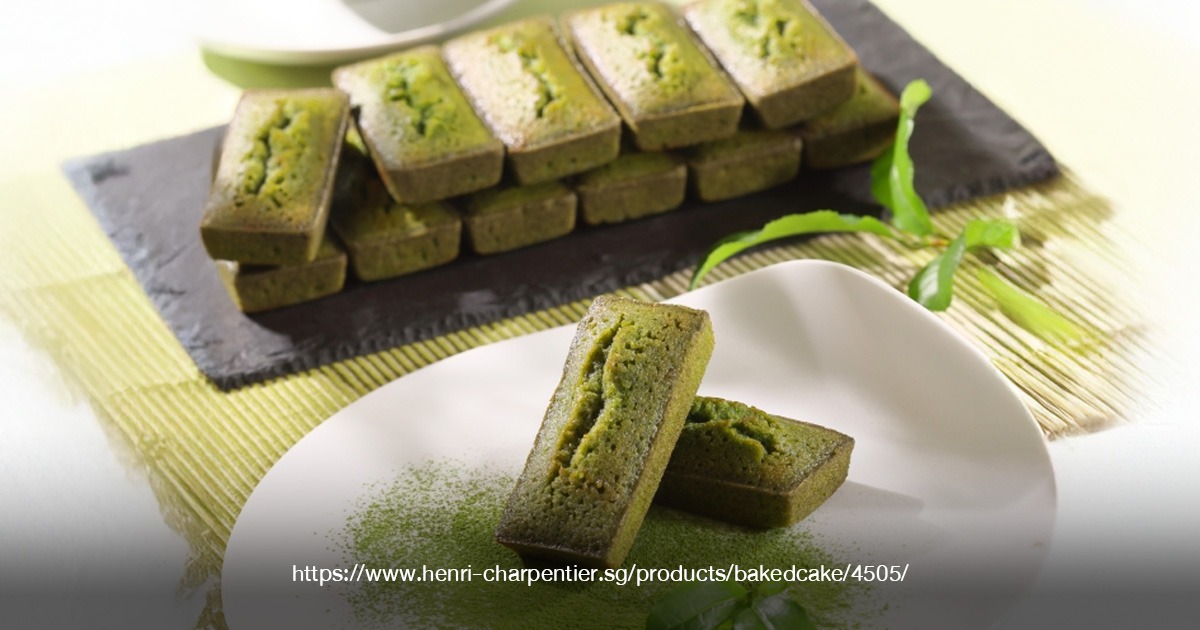 Henricharpentier – Matcha Green Tea Financiers