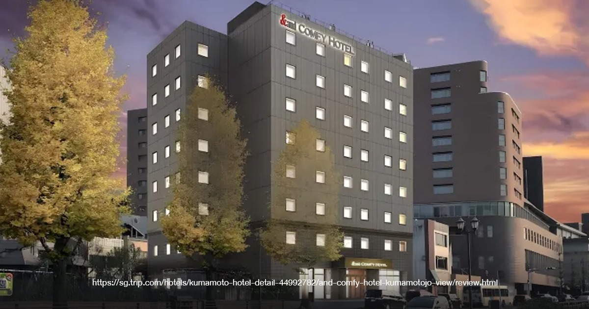 and COMFY HOTEL Kumamotojo view